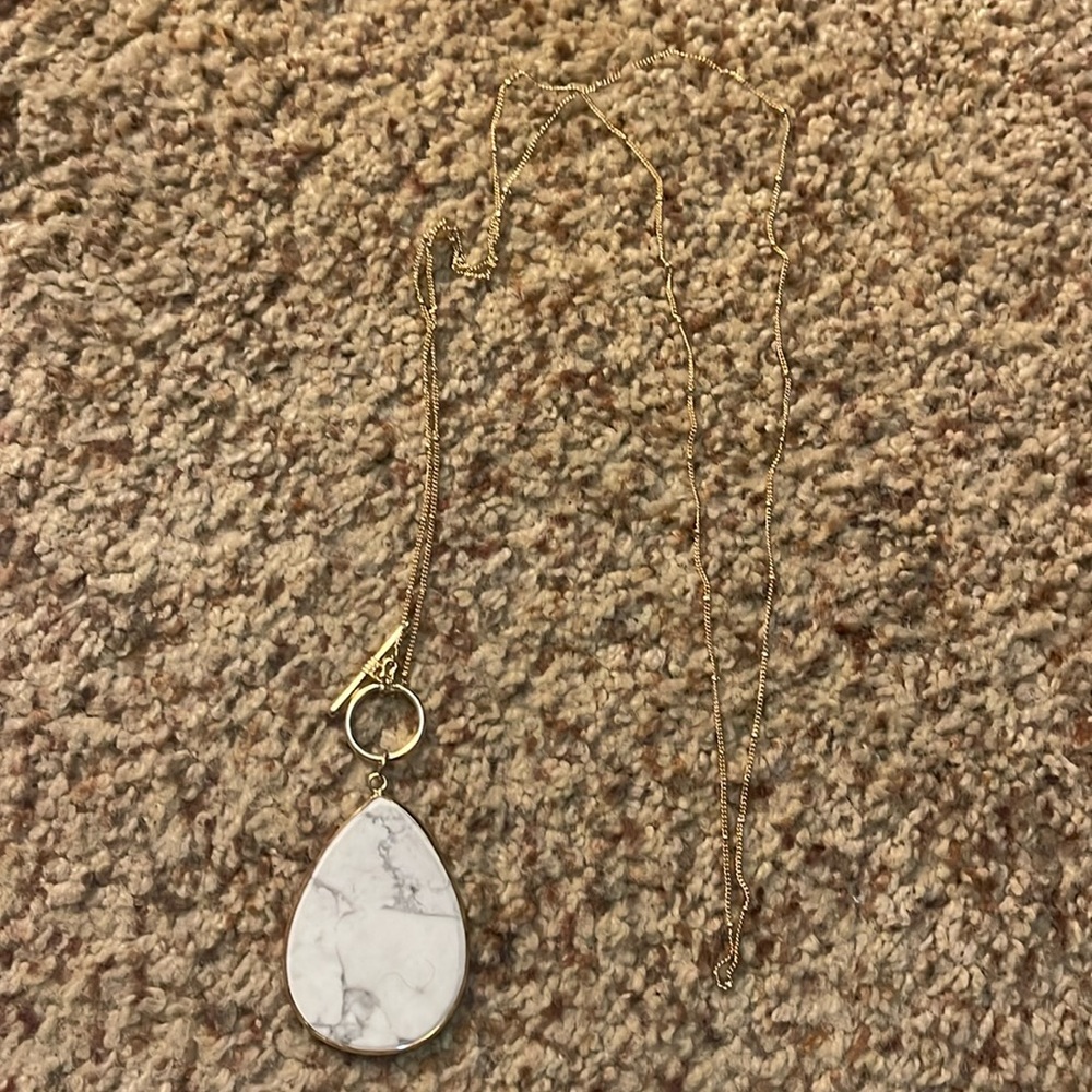 Dainty long chain necklace